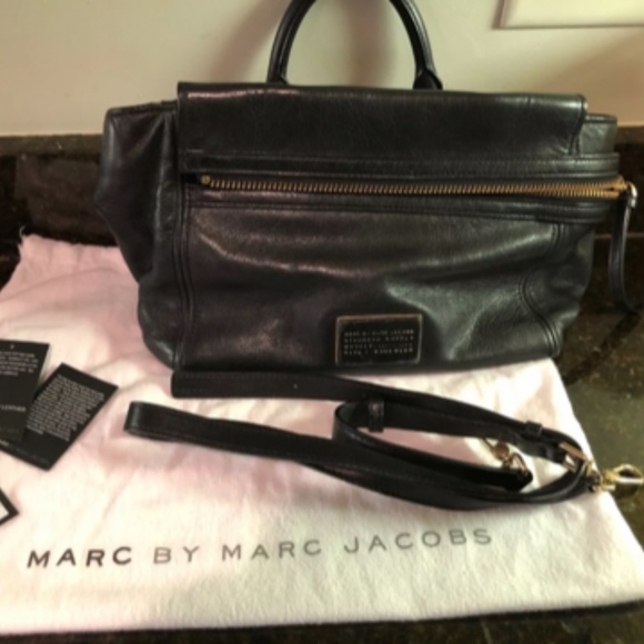 Marc by Marc Jacobs Third Rail Tote $548 Black - Picture 2 of 10